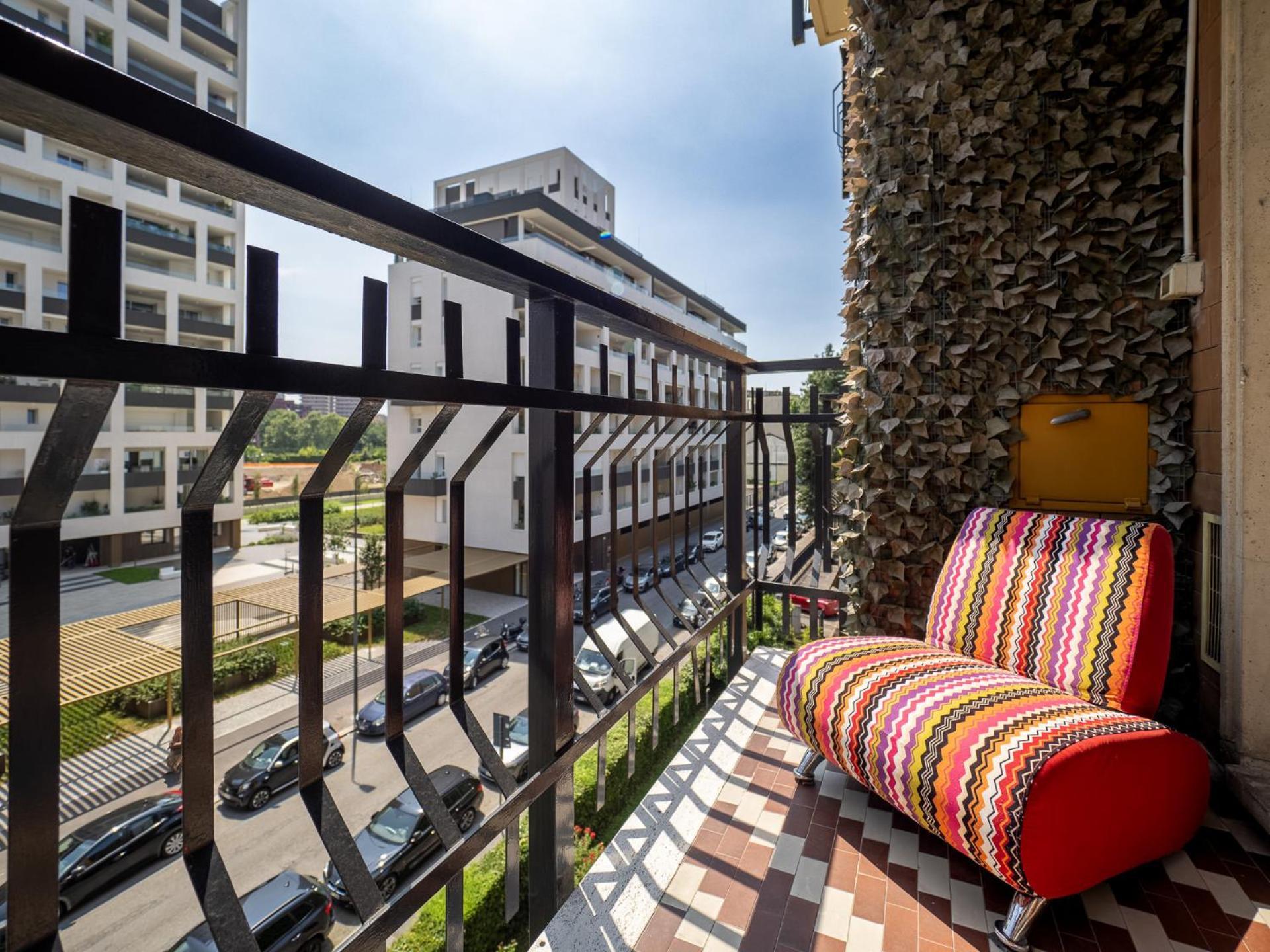Stylish Flat With Balcony - 15 Min To Duomo Lejlighed Milano Eksteriør billede